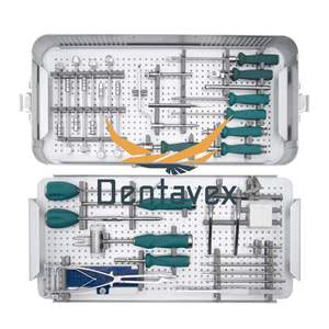 Instrumental Quirúrgico Ortopédico PUSM, Juego de Instrumentos para Tornillos de Bloqueo Cervicales Peek Cage, Cirugía Espinal, Acero Inoxidable, por Dentavex - Product Image 6