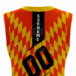 ชุดบาสเก็ตบอลแบบกำหนดเอง เสื้อและกางเกงขาสั้น คุณภาพพรีเมียม ผลิตจากโพลีเอสเตอร์ 100% แห้งเร็ว ระบายอากาศได้ดี รับผลิตแบบ OEM ODM - Product Image 5