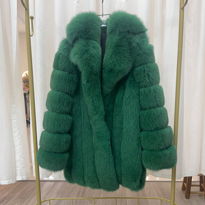 เสื้อโค้ทขนสุนัขจิ้งจอกแท้สำหรับผู้ชาย แฟชั่นขายส่งแบบ OEM - Product Image 1