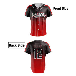 Uniforme de Béisbol y Sóftbol para Hombre, Antibacterial, de Secado Rápido, Transpirable, Ropa Deportiva Duradera, Material de Poliéster/Spandex - Product Image 3