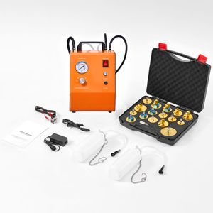 Kit Professionale Elettrico 110V per Spurgo Freni con Manometro e Pompa ad Aria per Riparazione Efficiente dei Freni - Product Image 1