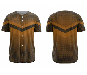 Camiseta de Béisbol Personalizada para Equipos con Personalización Completa, Camiseta con Logotipo y Números Personalizados |   Base de Poliéster Transpirable - Product Image 5