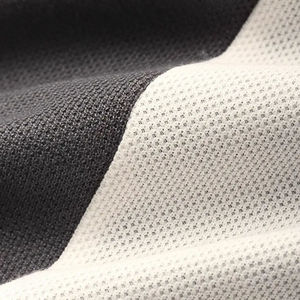 T-shirt en tricot pour homme, à blocs de couleur, manches courtes, col rond, coupe ample, design uni, gris, blanc, marron - Product Image 6