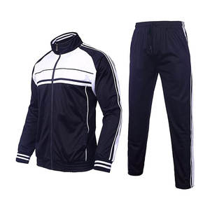 Survêtements pour hommes, ensembles de survêtements 2 pièces pour hommes, ensembles décontractés et sportifs pour le jogging, survêtements chauds à fermeture éclair intégrale avec poches, sweat-shirt confortable - Product Image 1