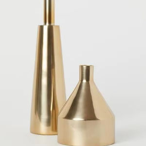 Florero Decorativo de Metal para el Hogar, Florero para Centro de Mesa, Decoración de Interiores - Product Image 1