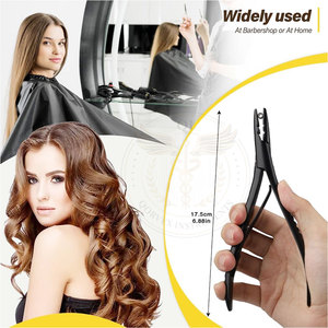 Kit d'outils pour extensions capillaires à coudre, pinces à extensions capillaires à 2 trous, pinces microlink, aiguille à boucle pour extensions capillaires - Product Image 3