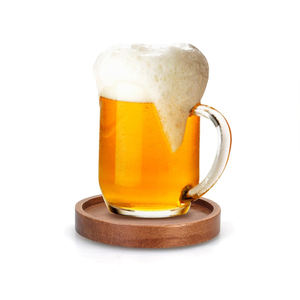 Vente en gros de sous-verres classiques en bois d'acacia massif, 6 supports, sous-verres de table basse écologique pour boissons, table à manger d'extérieur pour la maison - Product Image 4