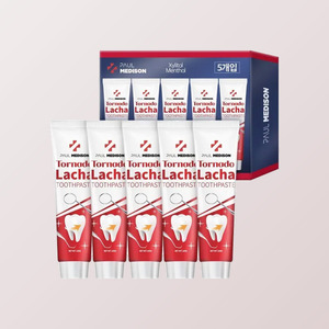 Pasta de dientes WB Korean K-Beauty Polmedison Tornado Racha, set de 5 piezas, hecho en Corea, 100g - Product Image 2