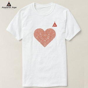 Camiseta de algodón 100% con diseño moderno, corte holgado y pedrería para hombre, ropa informal, logotipo impreso a color personalizado, camiseta con pedrería. - Product Image 5