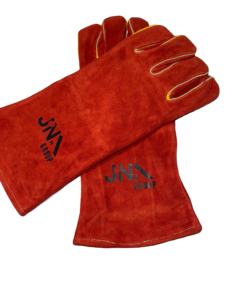 Venta al por mayor de guantes de soldadura de doble capa de piel de vaca a mano resistente al desgaste y aislamiento térmico Protección Laboral para soldadores - Product Image 4