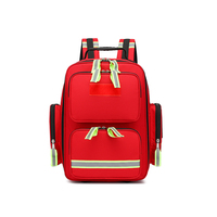 Sac médical Oxford personnalisé grande capacité vide, trousse de premiers secours, boîte de secours, sac d'urgence médical, classe I, Dragon DW-BLD22