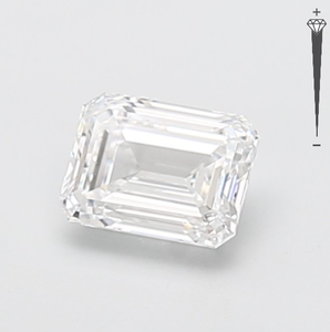 Diamante Cultivado en Laboratorio con Certificación IGI, Corte Esmeralda de 1.03 CT, Color D, Claridad VS1, CVD LG 803658277, ROYAL GEMS, Fabricación de Joyas, SUPER MAKING - Product Image 4