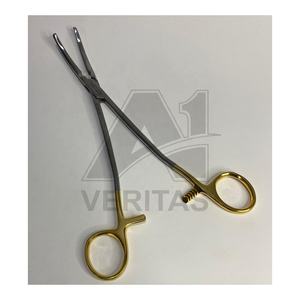 Pinza manual reutilizable de acero para cesárea, fórceps de hysterectomía de calidad premium, certificado CE A-1 VERITAS, obstetricia y ginecología - Product Image 1