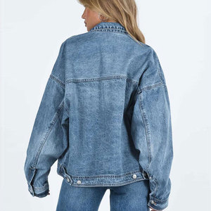 Retro Inspired <b>Women</b> <b>Baggy</b> <b>Jeans</b> One Set Winter Solid Custom Wash Design Durable Casual 100% Cotton - Product Image 3