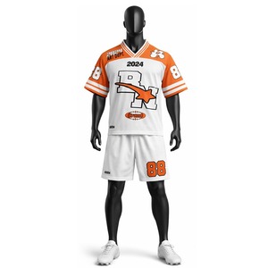Durable Quality American Football Jersey and <b>Shorts</b> Set Breathable Sportswear 100% <b>Polyester</b> American Football Jersey and <b>Shorts</b> - Product Image 2