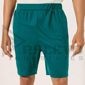 Ensemble T-shirt et short en coton pour homme Relevo, coupe ample, séchage rapide, tenue décontractée d'été, tissu respirant tricoté - Product Image 6