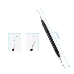 Juego de instrumentos dentales Gracey Curette multicolor de 7 piezas, juego de raspadores dentales, juego de Gracey Curette - Product Image 5