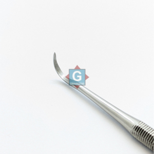 Sonda dental manual de acero inoxidable con mango estriado Gray Rocks, explorador endodóntico, instrumento de clase I - Product Image 3