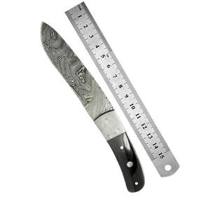 Couteau de chef personnalisé de style japonais, couteau de cuisine artisanal de 14 pouces avec étui en cuir - Product Image 6