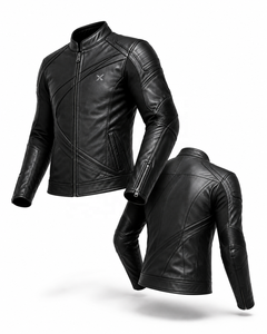 Veste de moto en cuir X Dynamic Sport |   Noir Rouge Vert |   Fabricant OEM ODM |   Qualité de conception haut de gamme |   Vêtements de course | - Product Image 6