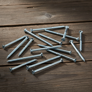 Good Price PDC Brand Carbon Steel Countersunk <b>Flat</b> Head Wood <b>Screw</b> Coarse Thread Sharp Point Black Oxide Metric/Inch Class 4 - Product Image 1