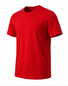เสื้อยืดคอกลมผู้ชายลดราคา ผ้าฝ้าย 100% แขนสั้น สวมใส่สบายๆ ในฤดูร้อน เป็นมิตรกับสิ่งแวดล้อม ระบายอากาศได้ดี ดีไซน์เรียบง่าย - Product Image 3
