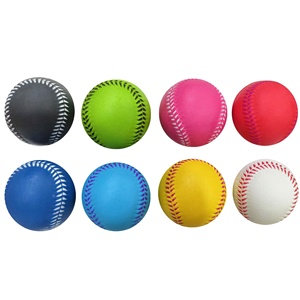ลูกเบสบอลสีดำและสีขาวพร้อมลายเย็บสีแดงและสีขาวสำหรับการฝึกซ้อม - Product Image 5