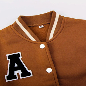 Veste universitaire à manches classiques, broderie personnalisée, style décontracté, coupe classique, unisexe, veste entièrement personnalisable pour hommes à prix avantageux - Product Image 3