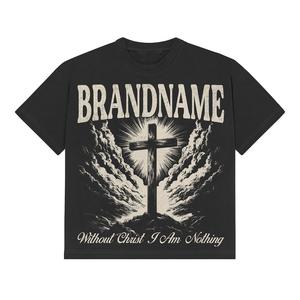 Camisetas de Hombre al por Mayor, Únicas, de Calidad, Totalmente Personalizadas, 2026, 100% Algodón, Cuello Redondo, Corte Holgado - Product Image 2