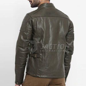 Veste d'hiver respirante pour usage extérieur, vente en gros, prix bas, veste en cuir légère pour homme, best-seller - Product Image 3