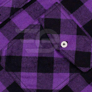 Camisas de Franela para Hombre, Manga Larga, Casuales, de Algodón Suave, a Cuadros, Cómodas, con Botones, para Exteriores, Modernas, Ropa de Trabajo - Product Image 4