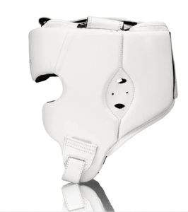 Meilleures ventes : protège-tête réglable professionnel pour l'entraînement de boxe et de MMA, en mousse EVA, avec protection faciale en cuir véritable personnalisée - Product Image 2
