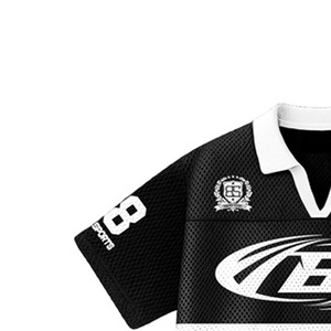 Brand Sports <b>Men's</b> <b>Black</b> <b>Short</b> <b>Sleeve</b> Polo <b>Shirt</b> With Logo Print Breathable Regular Fit Sporty Style - Product Image 4