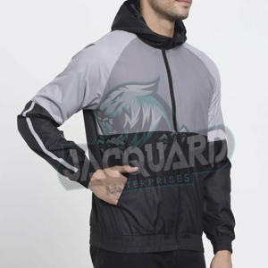 Chaqueta Cortavientos para Hombre, Impermeable y Transpirable, para Senderismo y Camping al Aire Libre, para Todas las Estaciones - Product Image 2