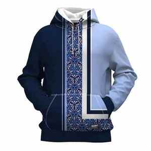 เสื้อฮู้ดสำหรับผู้ชายผ้าฝ้ายสวมใส่สบายมีสีดีไซน์และดีไซน์ตามที่ลูกค้าต้องการ - Product Image 4