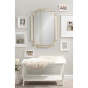 Premium Quality Long Gold <b>Frame</b> Decorative Wall Mirror Suitable For Living Room Hallway And Entryway Wall Accent From India - Product Image 5