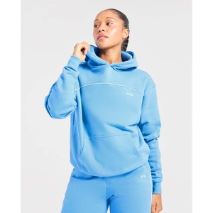 Custom Wears Winter Embroidered <b>Zip</b>-<b>Up</b> Hoodies Women Men Couples Fleece Solid Regular Fit 100% Organic Cotton 300g Breathable - Product Image 3