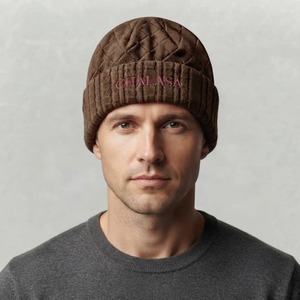 Gorro de Punto Jacquard Personalizado con Logotipo en Toda la Superficie, Gorro de Invierno, Fabricante Mayorista OEM - Product Image 2