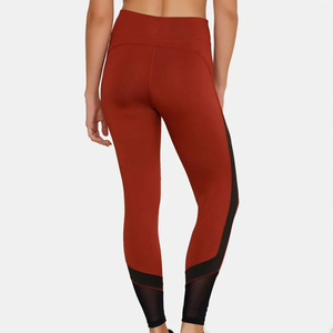 High Seamless Breathable Fitness Elastic Waist <b>Yoga</b> <b>Leggings</b> Women's Latest Fashion Solid Color Four-Way Stretch <b>Yoga</b> <b>Leggings</b> - Product Image 4