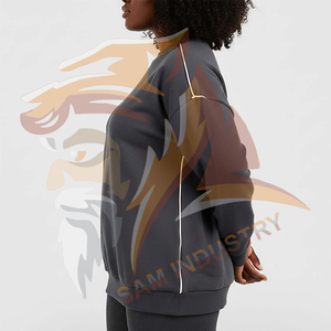 Sweat-shirt pour femme de haute qualité, surdimensionné, épais, décontracté, pour l'automne et l'hiver - Product Image 4