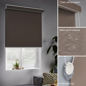 Blackout Solid Indoor <b>Roller</b> Blind (Acrylic Coated) - Product Image 2