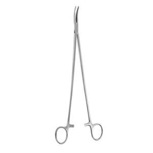 Pinzas Bridge de 27 cm, Instrumento Quirúrgico Curvo de Acero Inoxidable Premium para Uso Médico de Precisión - Product Image 2