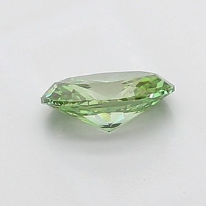 Diamant CVD de laboratoire ovale 1,01 ct, vert vif fantaisie, VS1, certifié IGI, finition EX, vente en gros pour la fabrication de bijoux - Product Image 4
