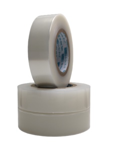 Rollo de cinta adhesiva acrílica impermeable de enmascaramiento de PE transparente de un solo lado sin contaminación sensible a la presión fuerte poder de sujeción - Product Image 5