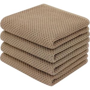 Strofinacci da Cucina in Cotone 100% con Tessitura a Nido d'Ape, Strofinacci da Cucina di Qualità Premium - Product Image 1