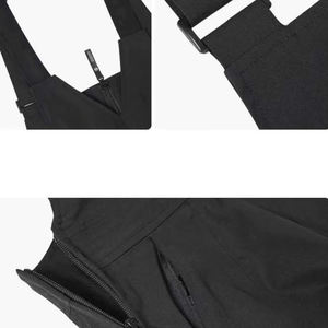 Waterproof Windproof Insulated Ski Bib Pants Men Women Unisex Snowboard <b>Overalls</b> Cargo Pocket Professional <b>Winter</b> Sports Wear - Product Image 3