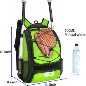 Nueva Solución de Transporte de Equipo Deportivo para Jugadores, Bolsa de Béisbol Duradera y Cómoda con Gran Espacio y Cierre Suave - Product Image 2