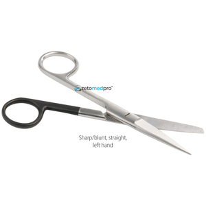 Tijeras de disección post-mortem de 11 cm, rectas y afiladas, hechas de acero inoxidable de alta calidad, instrumento quirúrgico para autopsias - Product Image 4