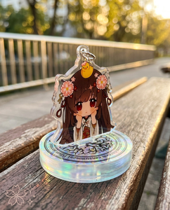 Stunning Acrylic Plastic <b>Anime</b> Fairy Theme <b>Keychain</b> with Custom Logo Durable Design for Displaying Favorite Characters Any Space - Product Image 6
