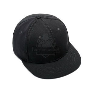 Casquette Snapback Personnalisée en Toile avec Panneaux Respirants, Calotte Structurée, Visière Plate, Fermeture Ajustable Sûre, Prête pour le Sport, 100% Coton - Product Image 5